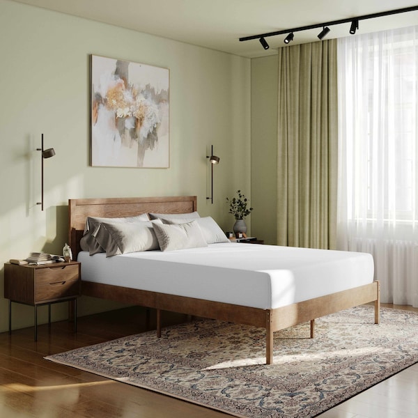 Flash Furniture Cloud Green Tea Cooling Gel 4-Layer Memory Foam 10-in. Queen Mattress in a Box, Washable Cover CL-MFB4L-10-Q-GG - main